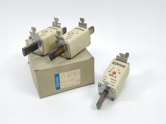 Efen 350290120 Fusible 160A 500V Gl NH0 120kA 3 Scp