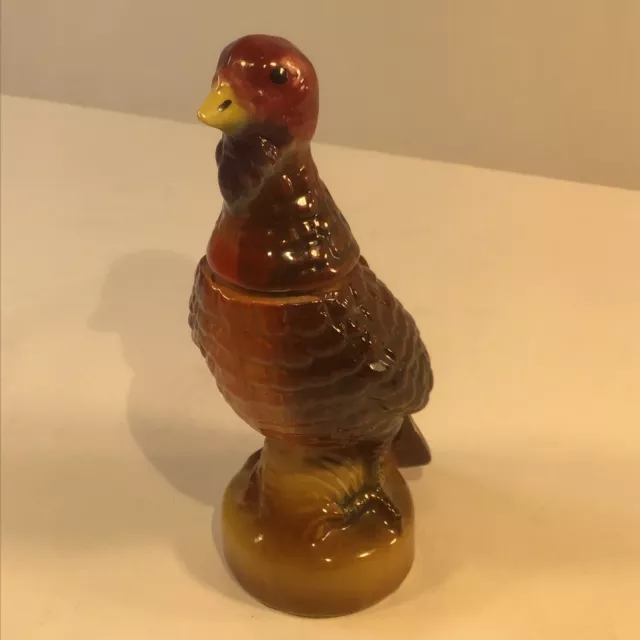 Austin Nichols 1971 Wild Turkey #1 "Standing Bird" Male MINIATURE Decanter Empty