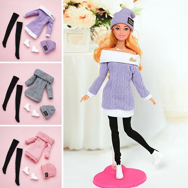 DOLL ACCESSORIES GIRL Clothes Dolls Pants Casual Wear Hats Winter