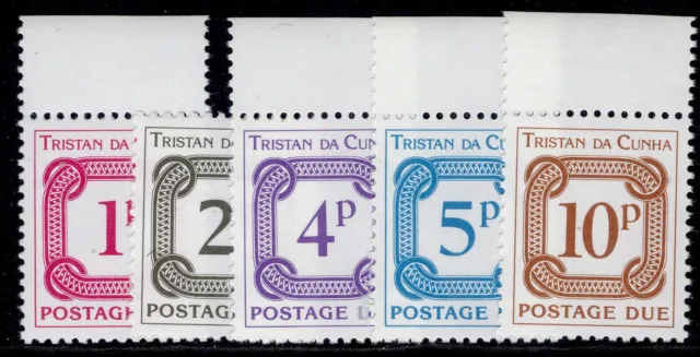TRISTAN DA CUNHA QEII SG D6-D10, 1976 postage due set, NH MINT.