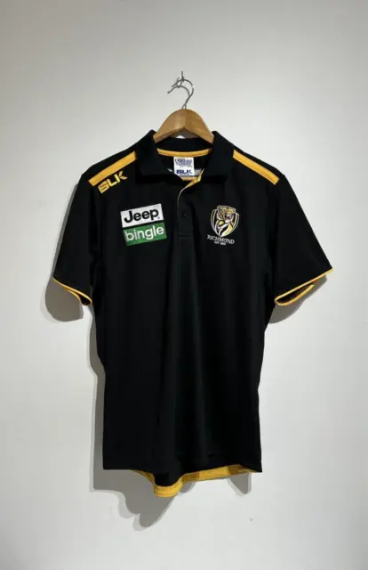 AFL On-Field Team Gear Richmond Tigers Size Small Unisex Polo - New no Tags