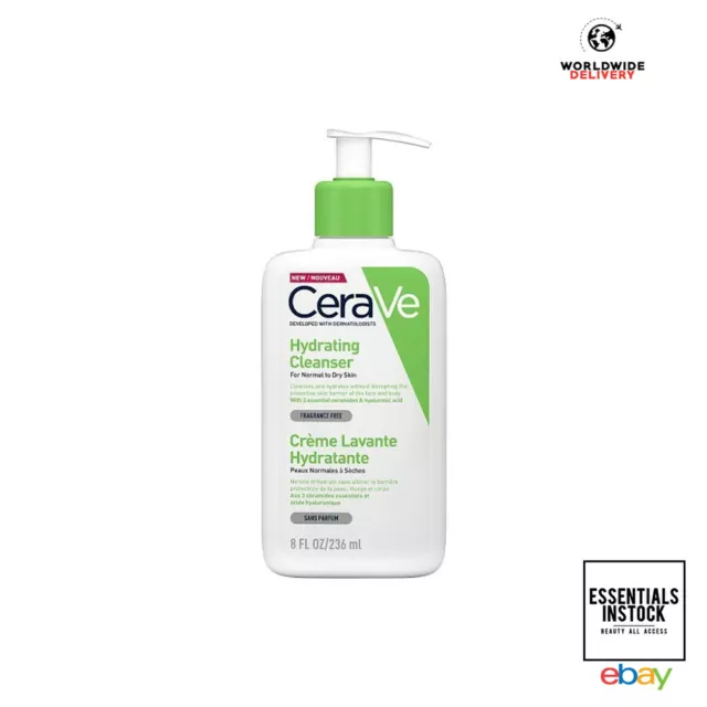 CeraVe Hydrating Cleanser with Hyaluronic Acid 236ml