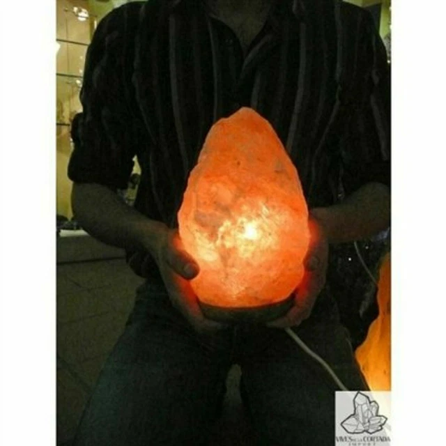 Véritable Lampe de Sel D'Himalaya 2 à 3kg • Livraison Offerte – LampesDeChevet