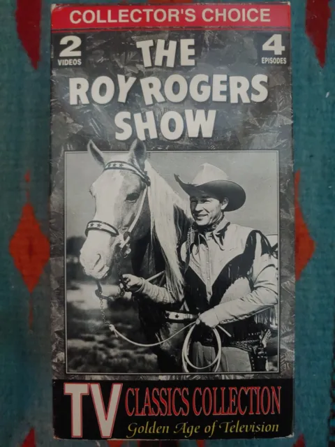 Vhs: 2-Video The Roy Rogers Show....4 Episodes