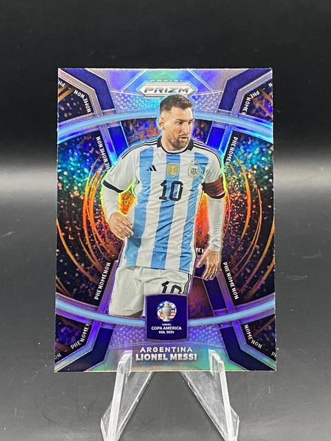 Carte De Collection Lionel Messi – Copa América 2024 – Panini Instant – Edition Limitée Noir 1/25