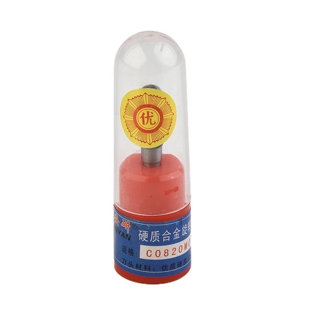 8mm-Double-Cut Tungsten Carbide Rotary File Burr 6mm-Shank-Metal Grinding-Tool