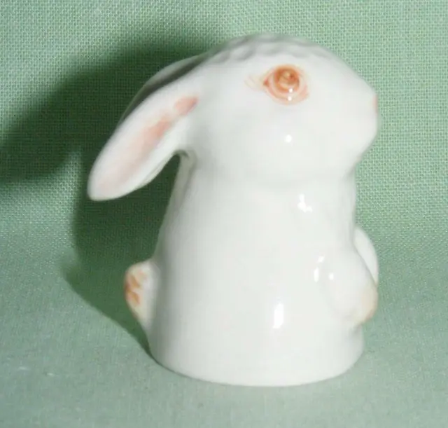 Klima Porcelain Rabbit Thimble K749
