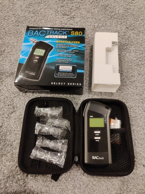 Alhalador portátil BACtrack S80 Pro - negro