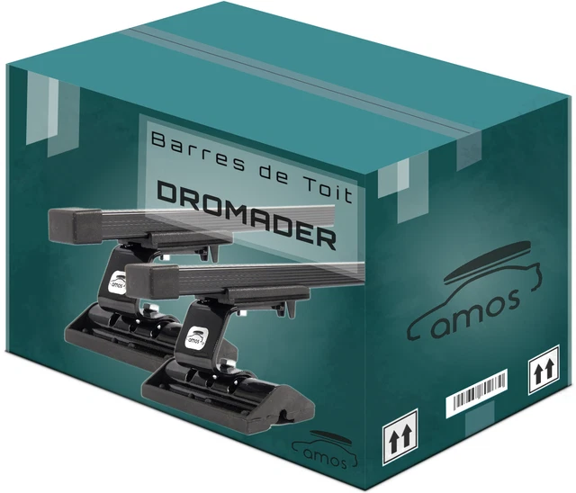 BARRES DE TOIT Rail 2 Système Acier + Arrêts Charge Pour Renault Trafic