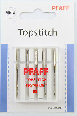 Original PFAFF Topstitch 130/705 Met (Fuerza 90) 5er Pack Art-Nr. 821196096