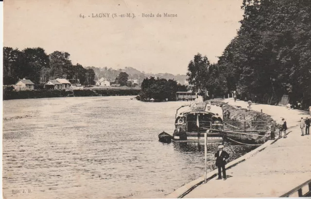 Cpa Lagny Marl Edges