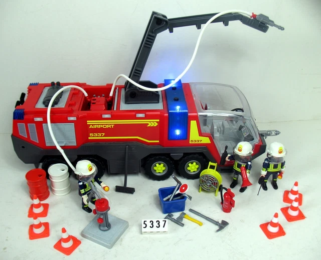 Set de 3 pompiers intervention Playmobil