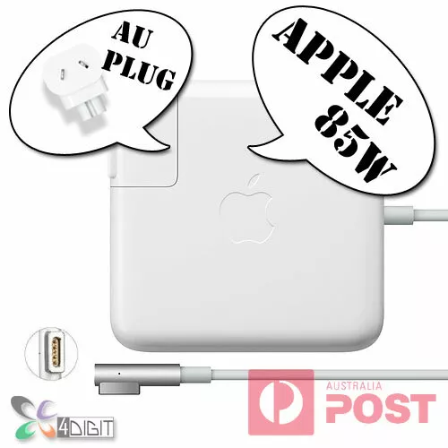 Original Genuine Apple MacBook Pro 17" 85W MagSafe 1 AC Power Adapter Charger