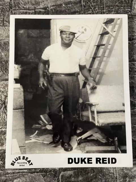 Duke Reid 10x8 Copy Of Original 1960’s PROMOTIONAL PHOTOGRAPH Motown Soul