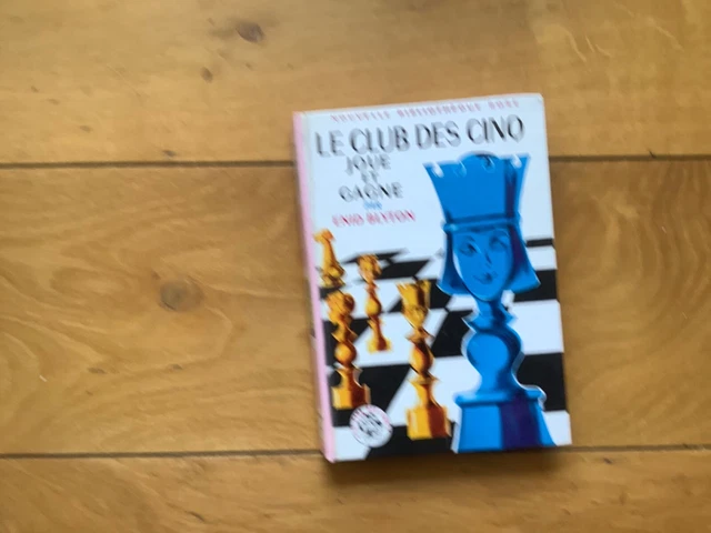 ENID BLYTON LE Club des cinq joue et gagne Nouvelle Bibliothèque rose