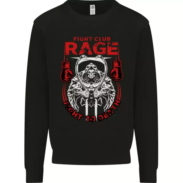 Fight Rage Mma Misto Arti Marziali Muay Tailandese Uomo Felpa Maglione