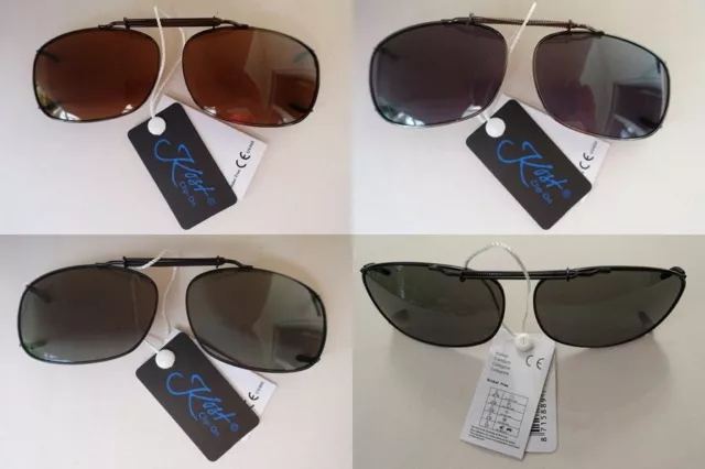 Sonnenbrille Clip Brillenaufsatz Brillenträger Clip On Metall Aufsatz Brille