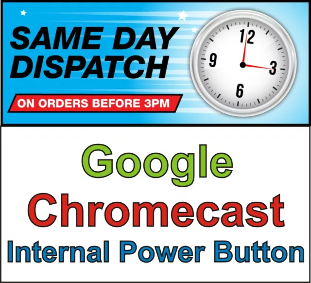 Google Chromecast 2a generazione NC2-6A5 chiave interruttore pulsante di accensione interno