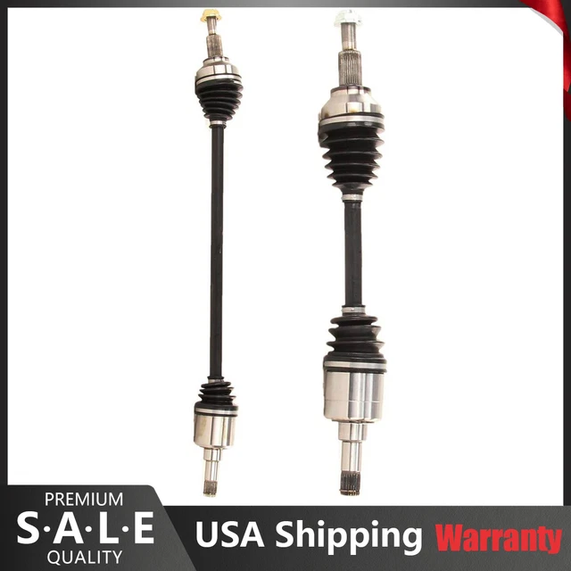 Front Left & Right Pair CV Axle Joint Shaft For Chrysler Sebring 2.4L 2008 09 10
