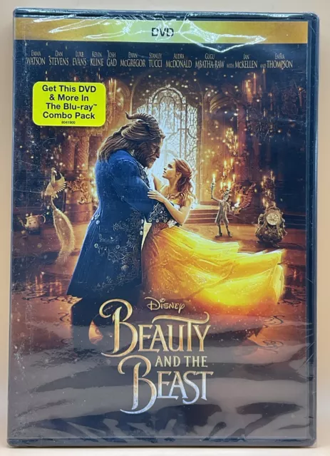 Beauty and the Beast DVD 2017 Disney **SEALED NEW** **Buy 2 Get 1 Free**