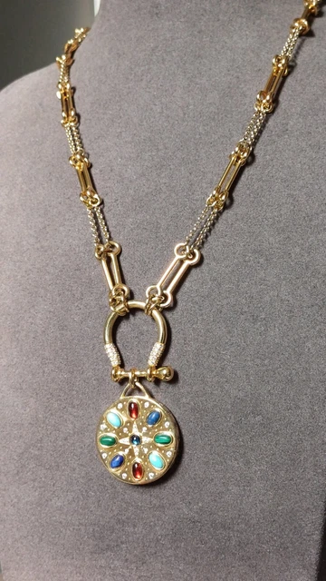 Apm Monaco Collier Graine De CafÃ© Or Blanc COLLIER APM MONACO EUR