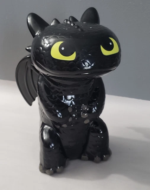 Dream Works How to Train Your Dragon Toothless Ceramic Coin 8” Tall Piggy Bank Dream Works How to Train Your Dragon Toothless Ceramic Coin 8” Tall Piggy Bank