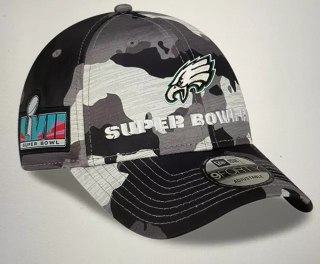 EAGLES NEW ERA 9FORTY 2022 NFC Champions Super Bowl 57 Camo Adjustable