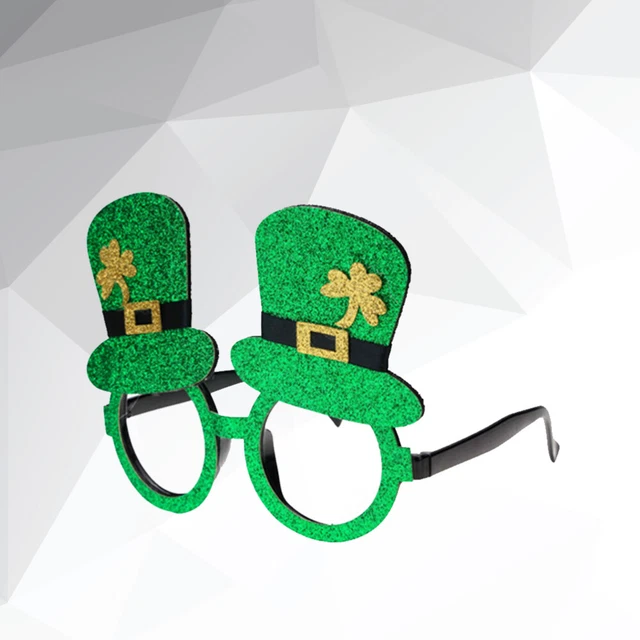 Masquerade occhiali da sole festa irlandese San Patrizio oggetti di scena