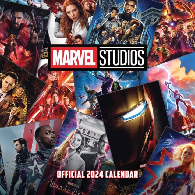 DISNEY, MARVEL STUDIOS Calendar 2024 Entertainment Month To View £