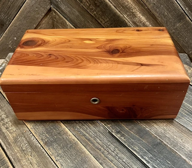 LANE MINI CEDAR Chest Anderson Furniture No Key 9" x 5" x 3 1/3" 9.99