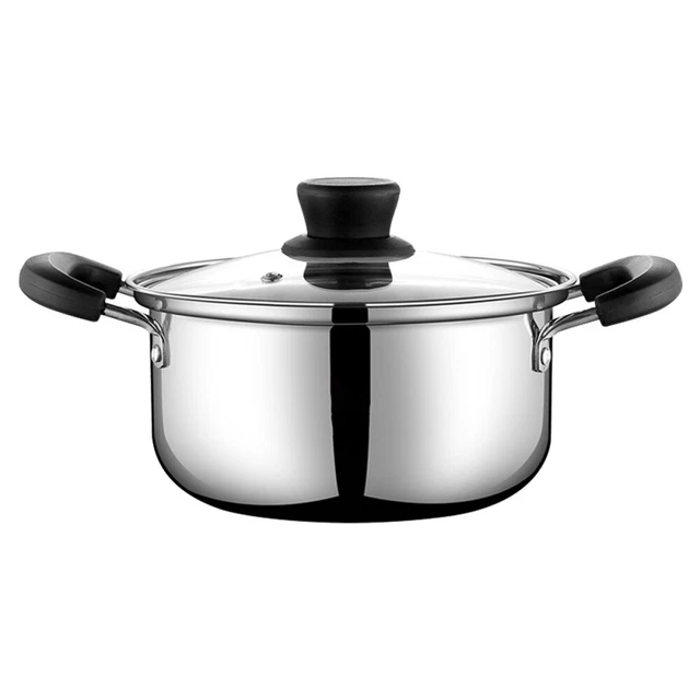 Pentola Per Zuppa WMF Function 4 - 5,3L Acciaio Inox, Coperchio Vetro, Induzione 20cm
