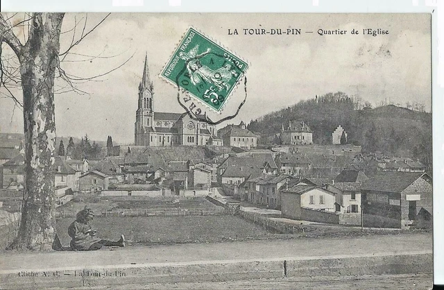 CPA Demptezieu Superbe vieille Tour du Chateau FRANCE (1334997