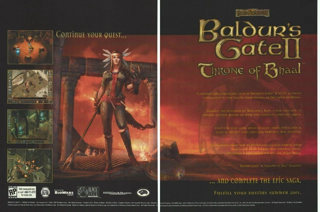 JEUX PC RETRO vintage BIG BOX - Baldur's Gate EUR 65,00 - FR JEUX PC RETRO vintage BIG BOX - Baldur's Gate EUR 65,00 - FR