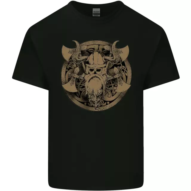Viking Warrior Gym MMA Valhalla Odin Norse Mens Cotton T-Shirt Tee Top