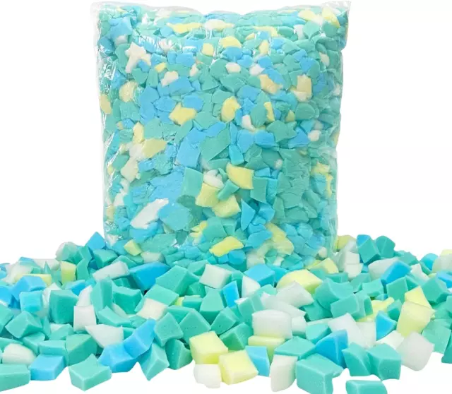 5LBS (2.2KG) Shredded Memory Foam Filling Bean Bag Filler, Pillow Couch Cushion