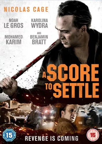 A Score to Settle DVD (2019) Nicolas Cage, Ku (DIR) cert 15 Fast and FREE P & P