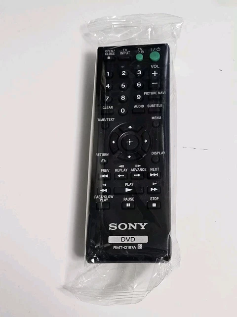 NUOVO RMT-D197A Per Sony Dvd Player Telecomando DVP-SR320 - Foto 2