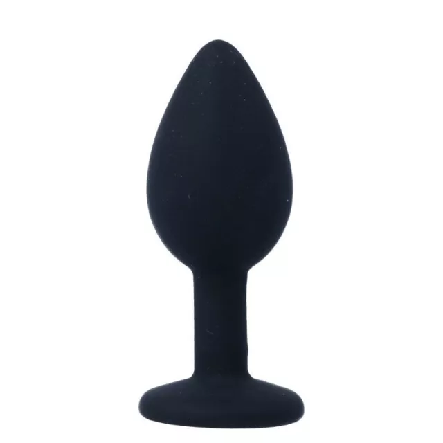 Intense Shelki S Plug Anal Negro Envío Discreto 24H