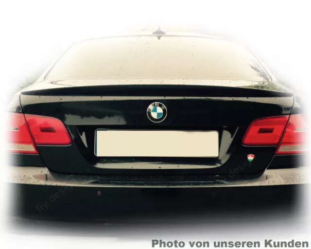 passend für BMW E92, Tuning Facelift LCI P-Still stil HECKSPOILER SPOILER Abriss 3