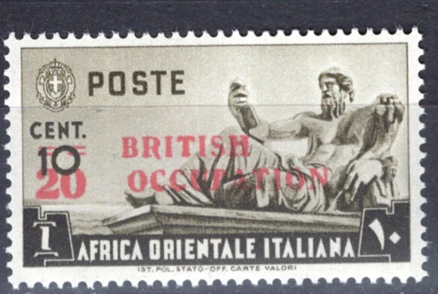 ITALY GB 1941 MNH BRITISH OCCUPATION AFRICA ERITREA SOMALIA 1940 1942 1943 PriV