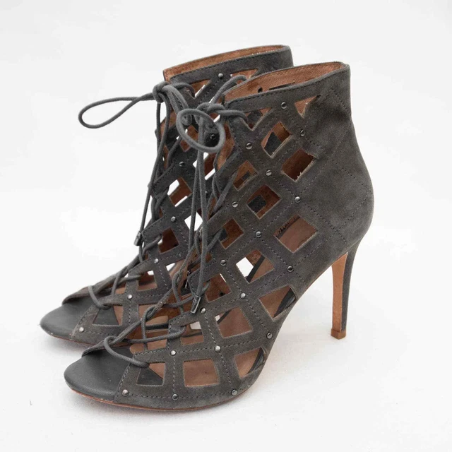 Joie Cayla Studded Gladiator Caged Heels Size 38 US 7.5