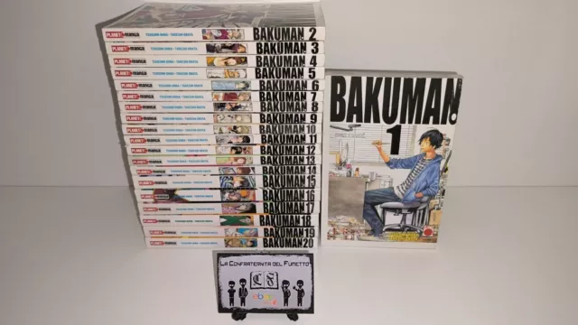 Bakuman Serie Completa 1/20 Planet Manga Prima Edizione - In Condizioni Ottime