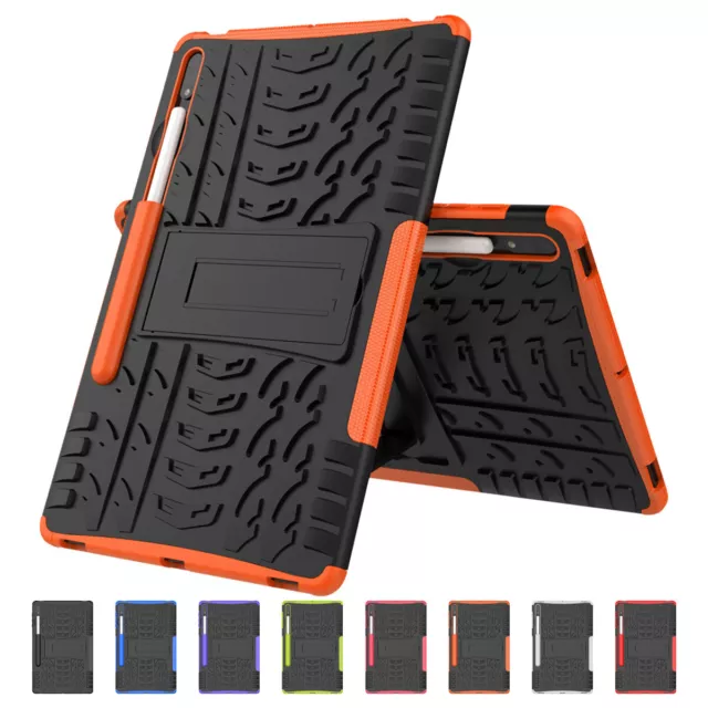 For Samsung Galaxy Tab S2 S3 S5e S7 Plus Shockproof Heavy Duty Rugged Case Cover