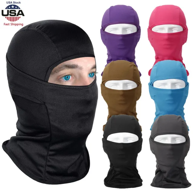 Balaclava Ski Full Face Mask UV Protection Men Women Outdoor Motorcycle Sun Hood