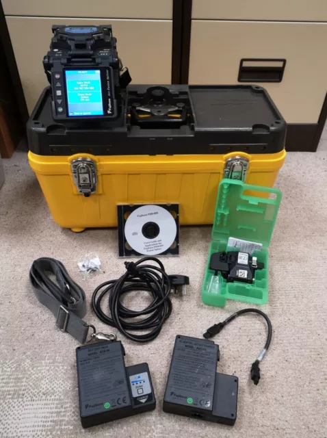 Fujikura FSM-60S Fusion Splicer with CT-30 Cleaver only 212 Total Splice Count