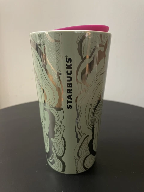Starbucks ceramic 12 oz spring 2023 flower cup tumblr