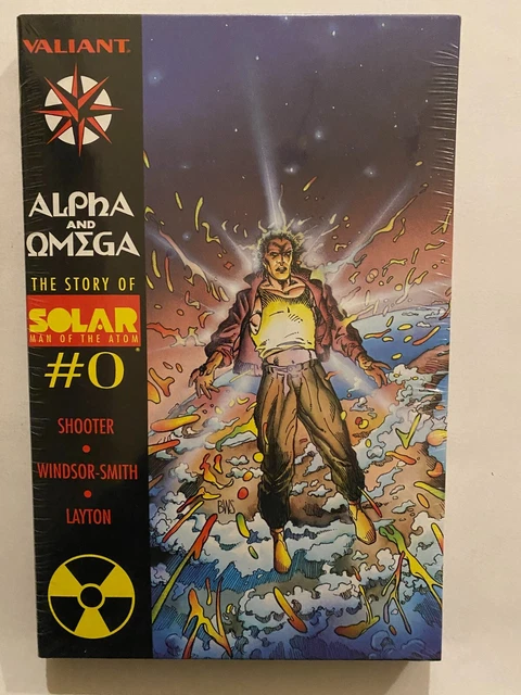 Solar Man of the Atom #0 Alpha and Omega  HC - Sealed rare book novel   NM-  9.2