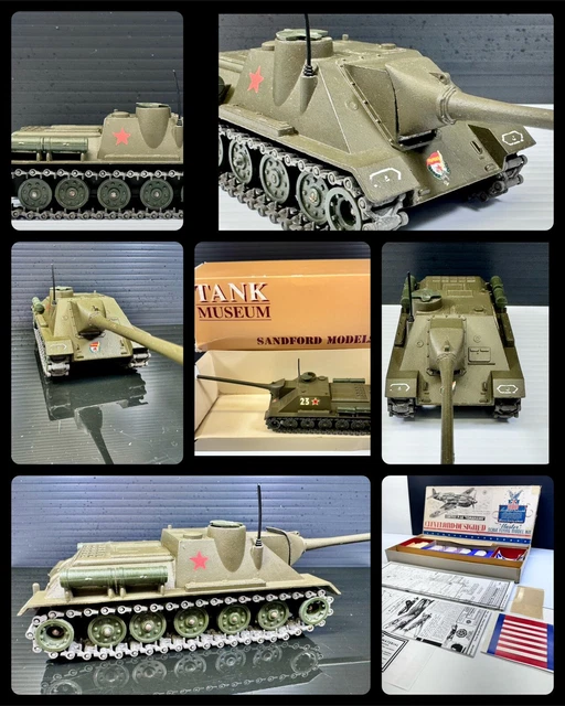Zwei Panzer Solido - Char Su 100 URSS (Gebraucht) in Brugg AG für CHF