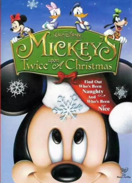 Mickeys Twice Upon A Christmas (DVD, 2004) Walt Disney Pictures Presents