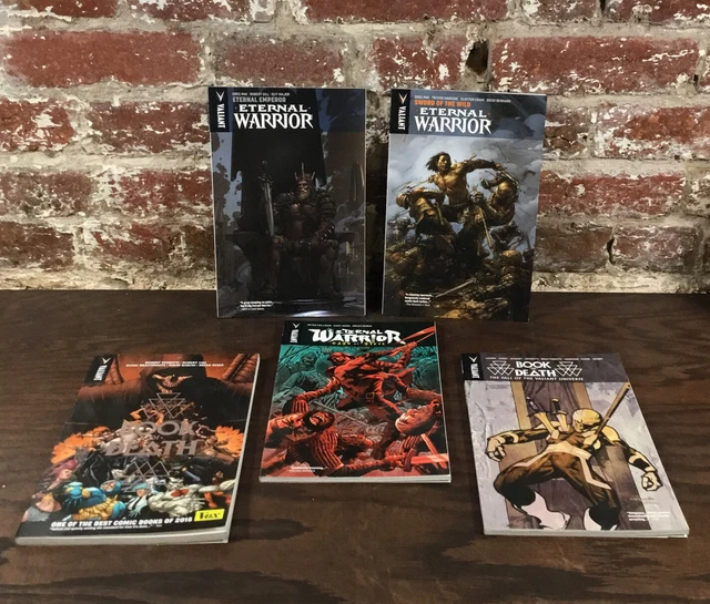 Lot Of Five Valiant Universe Comic Books-VG